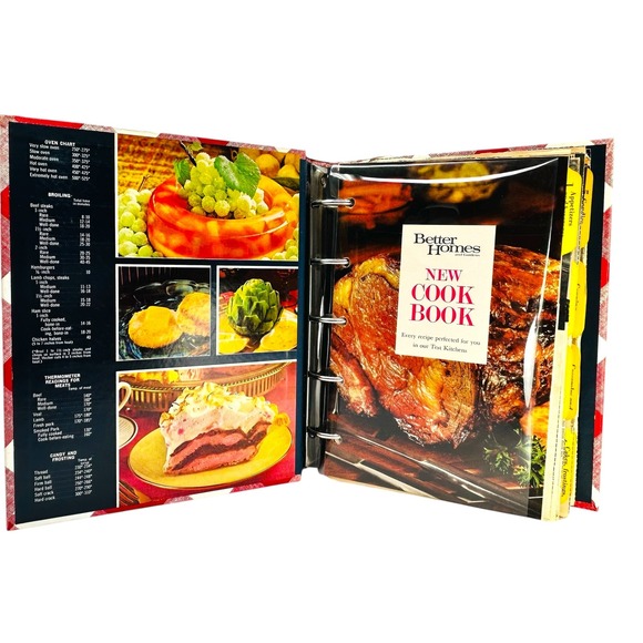 Better Homes and Gardens New Cook Book 1968 Ed 1970 3rd Printing 5-Ring Binder - Picture 8 of 13